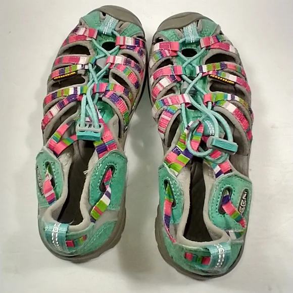 Keen Whisper Sport Sandals Raya Fusion Sandals Girl's sz 3 - Picture 7 of 9